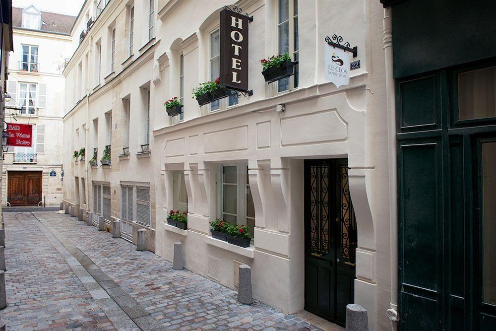 Hotel Le Clos De Notre Dame Paris Exterior foto